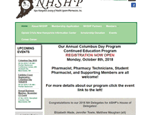 Tablet Screenshot of nhshp.org